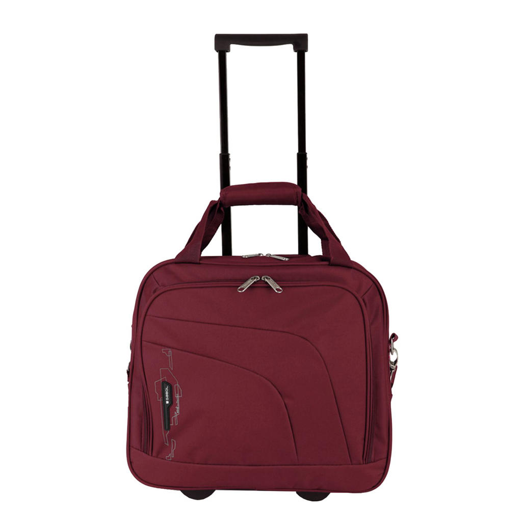 Gabol trolley Pilot Case donkerrood