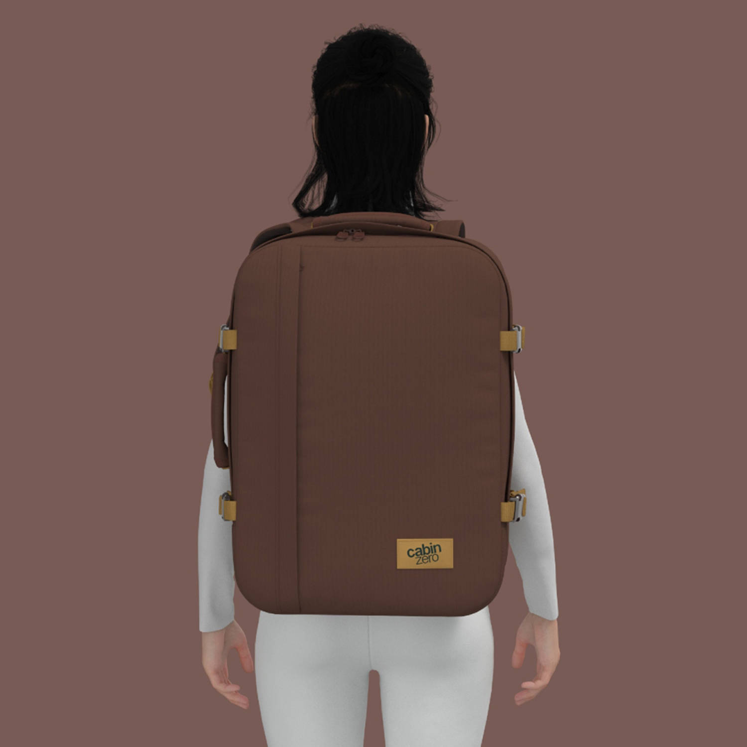 CabinZero reistas Classic 44L bruin