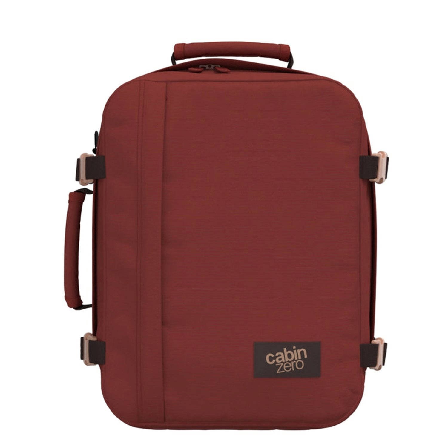 CabinZero rugzak Classic Ultra Light 28L donkerrood