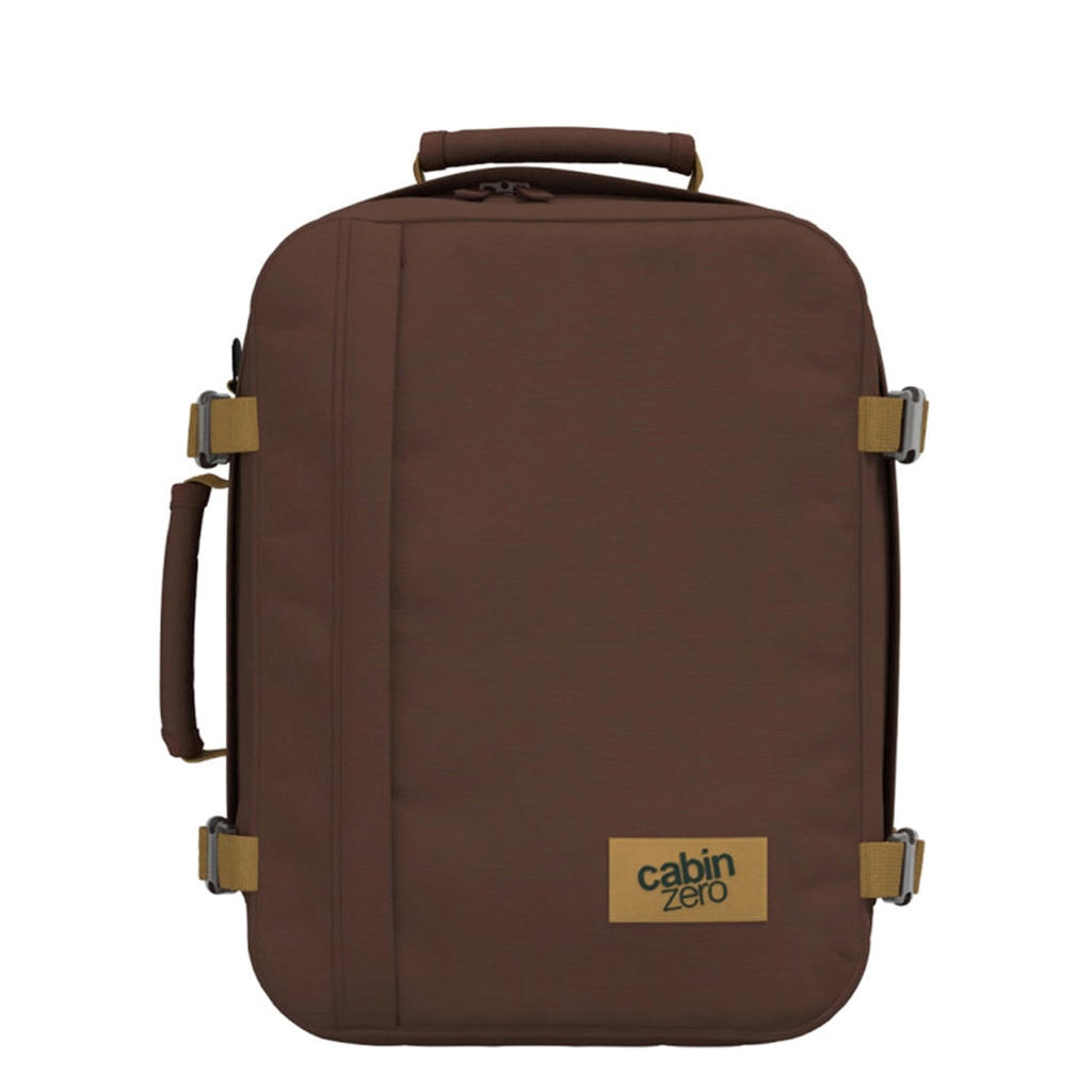 CabinZero rugzak Classic Ultra Light 28L donkerbruin