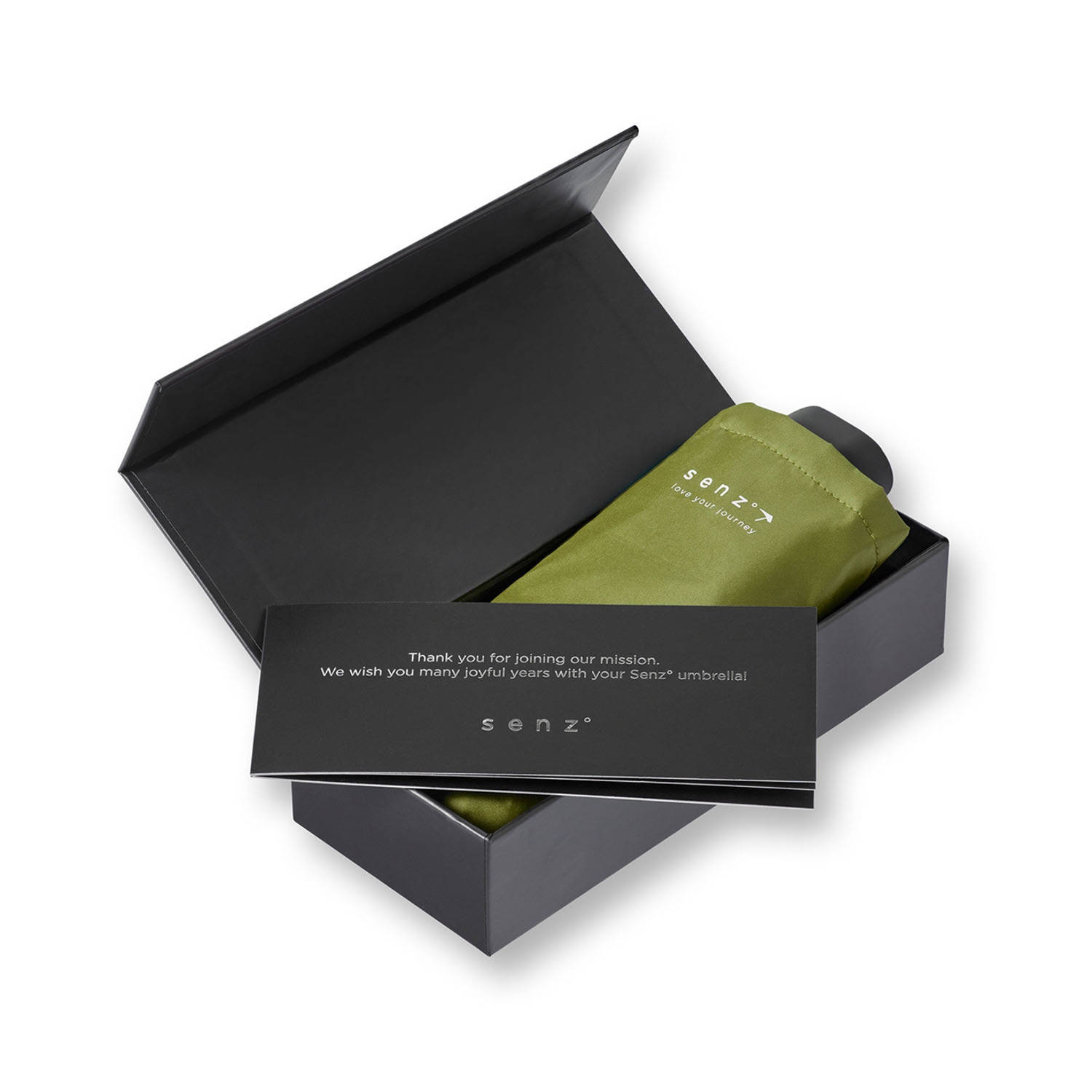 Senz stormparaplu Micro Foldable groen