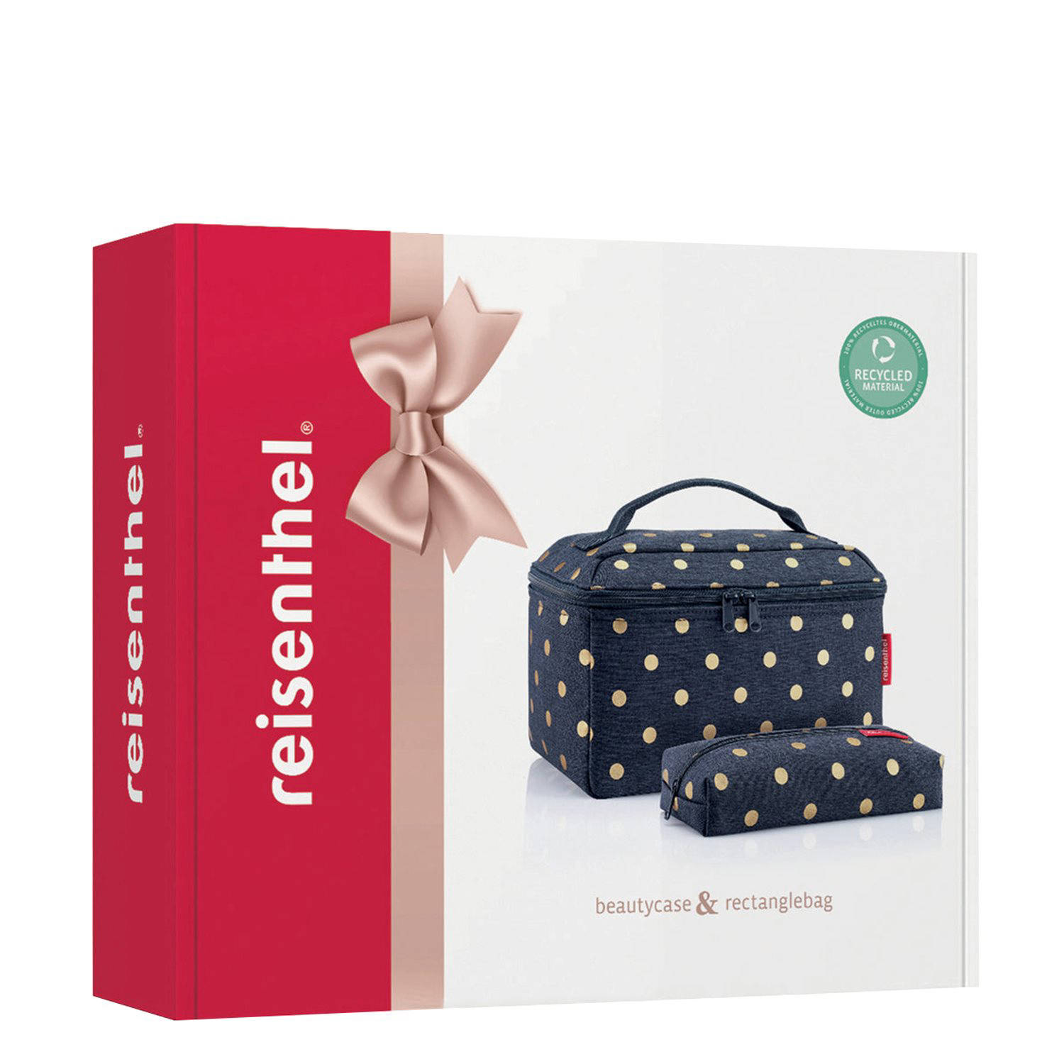 Reisenthel toilettas Beautycase Giftset donkerblauw