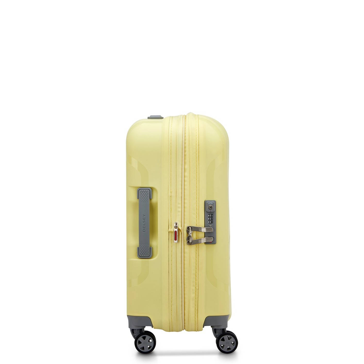 Delsey trolley Clavel 5 cm. Expandable lichtgeel