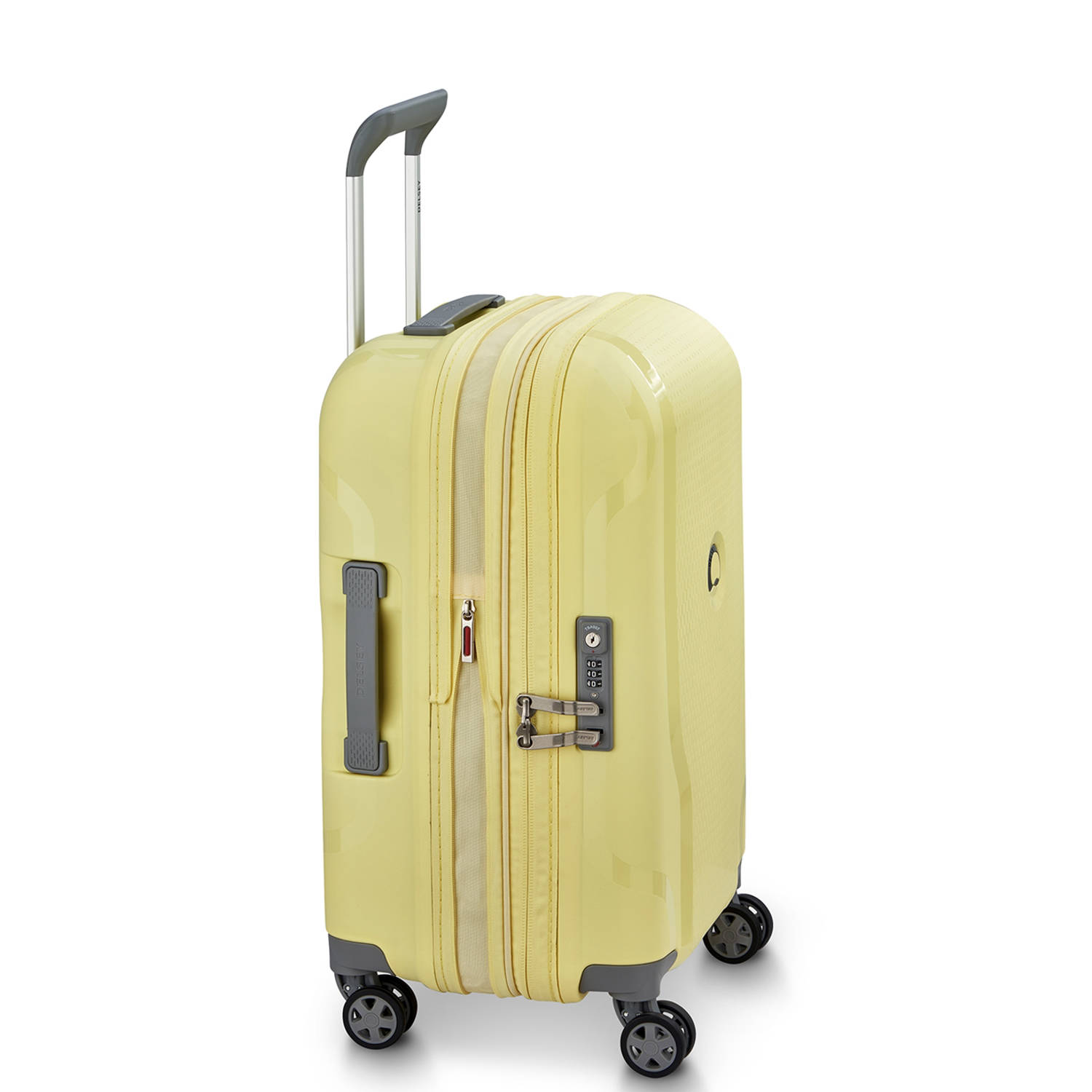 Delsey trolley Clavel 5 cm. Expandable lichtgeel