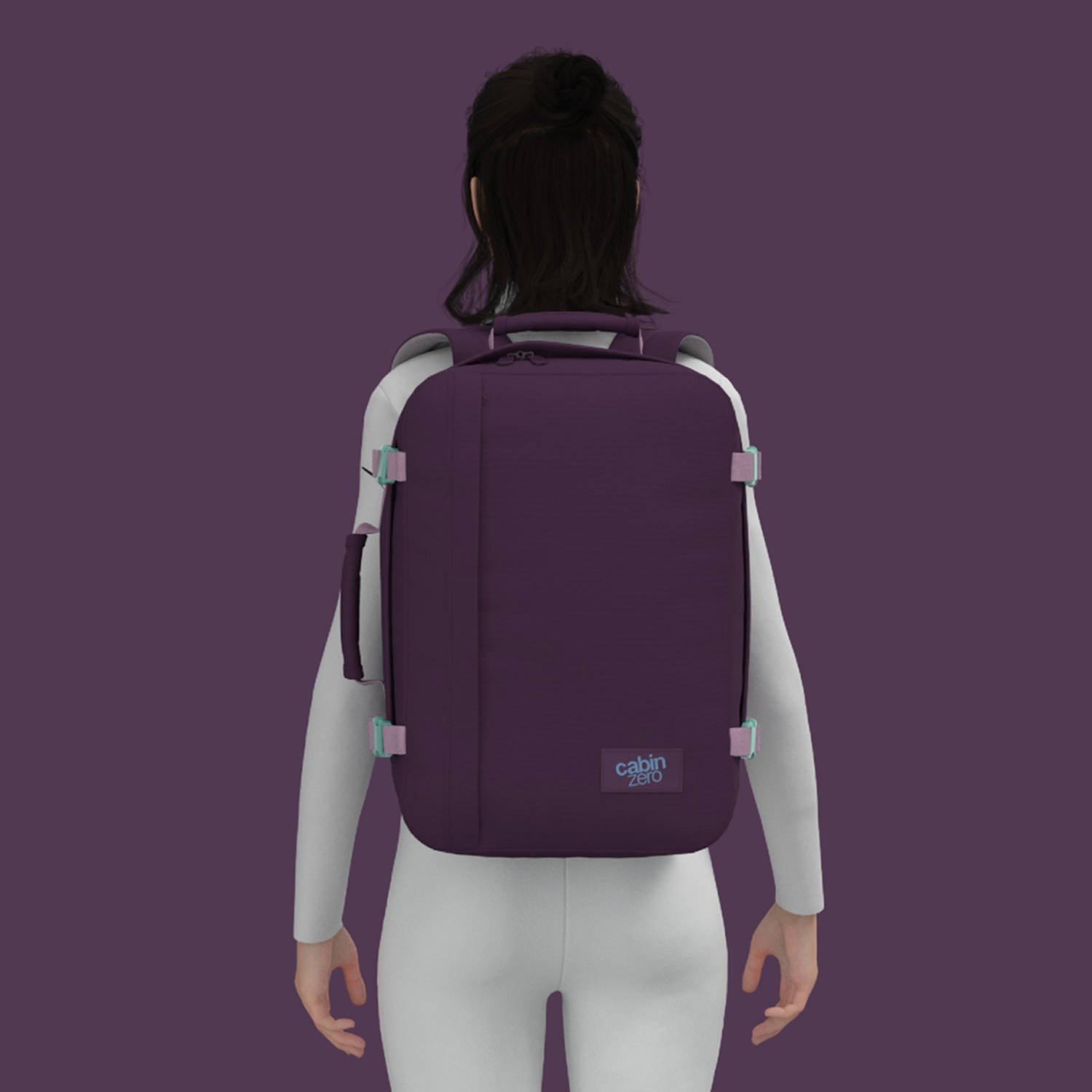 CabinZero reistas Classic 36L donkerpaars