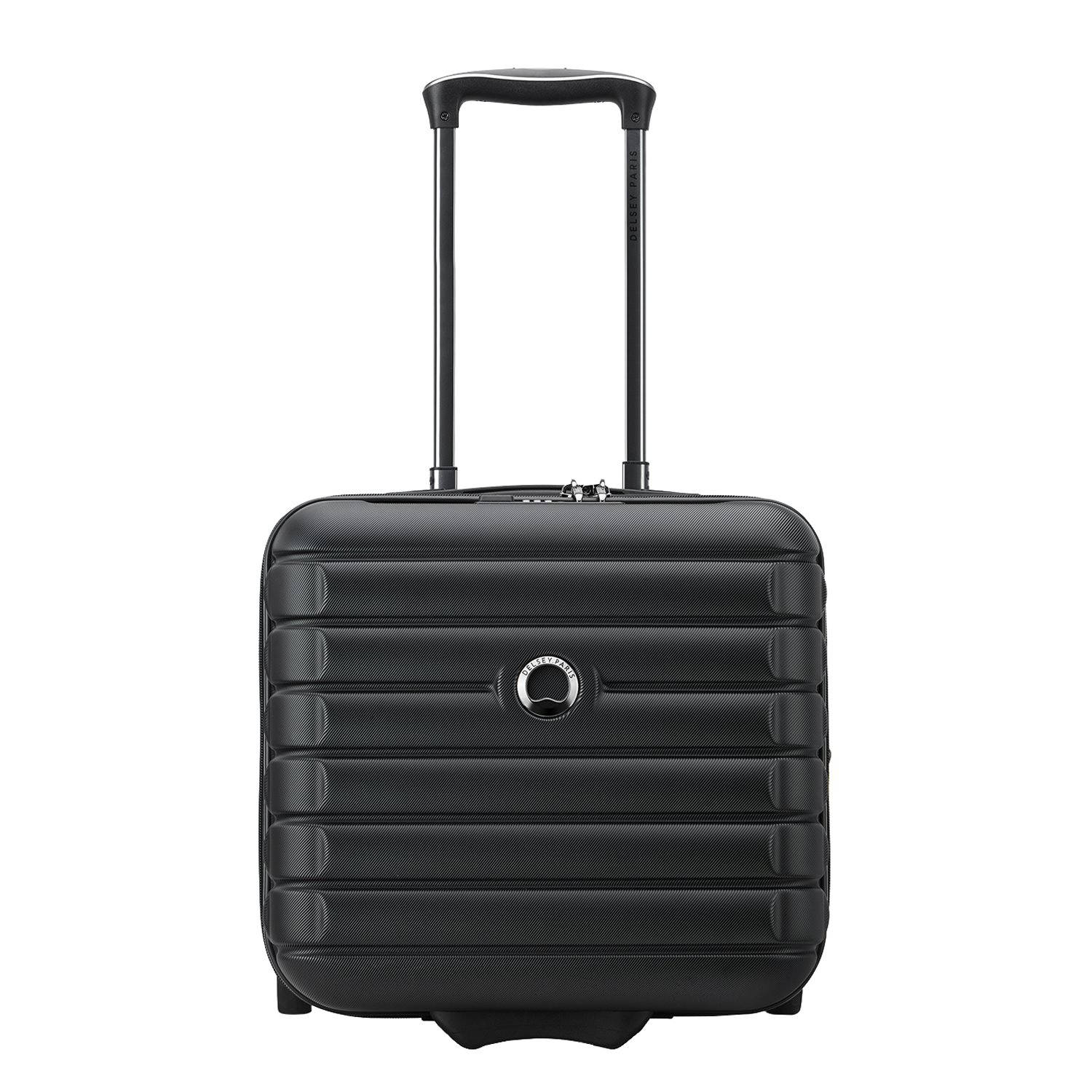 Delsey trolley Shadow 5.0 Underseater 37cm. Expandable zwart