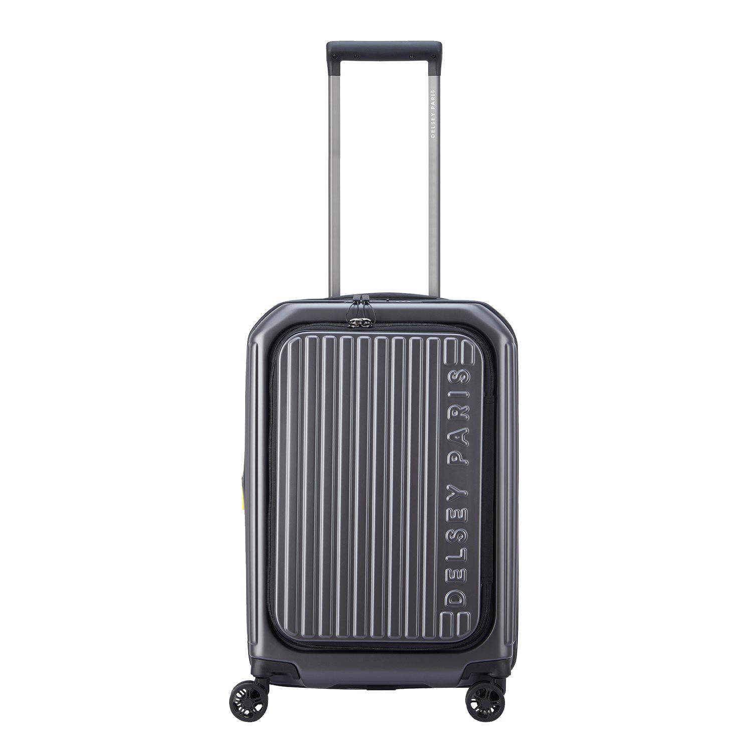 Delsey trolley Securitime 55 cm. Expandable donkergrijs