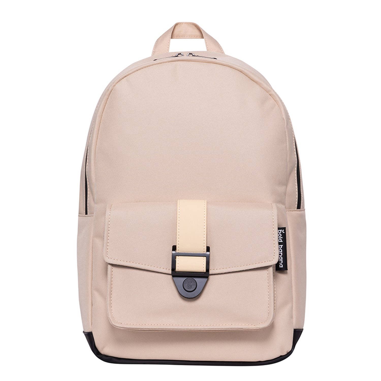 Bold Banana rugzak Zipp Top beige