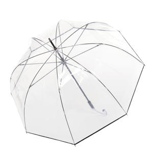 paraplu C.760 Stick transparant