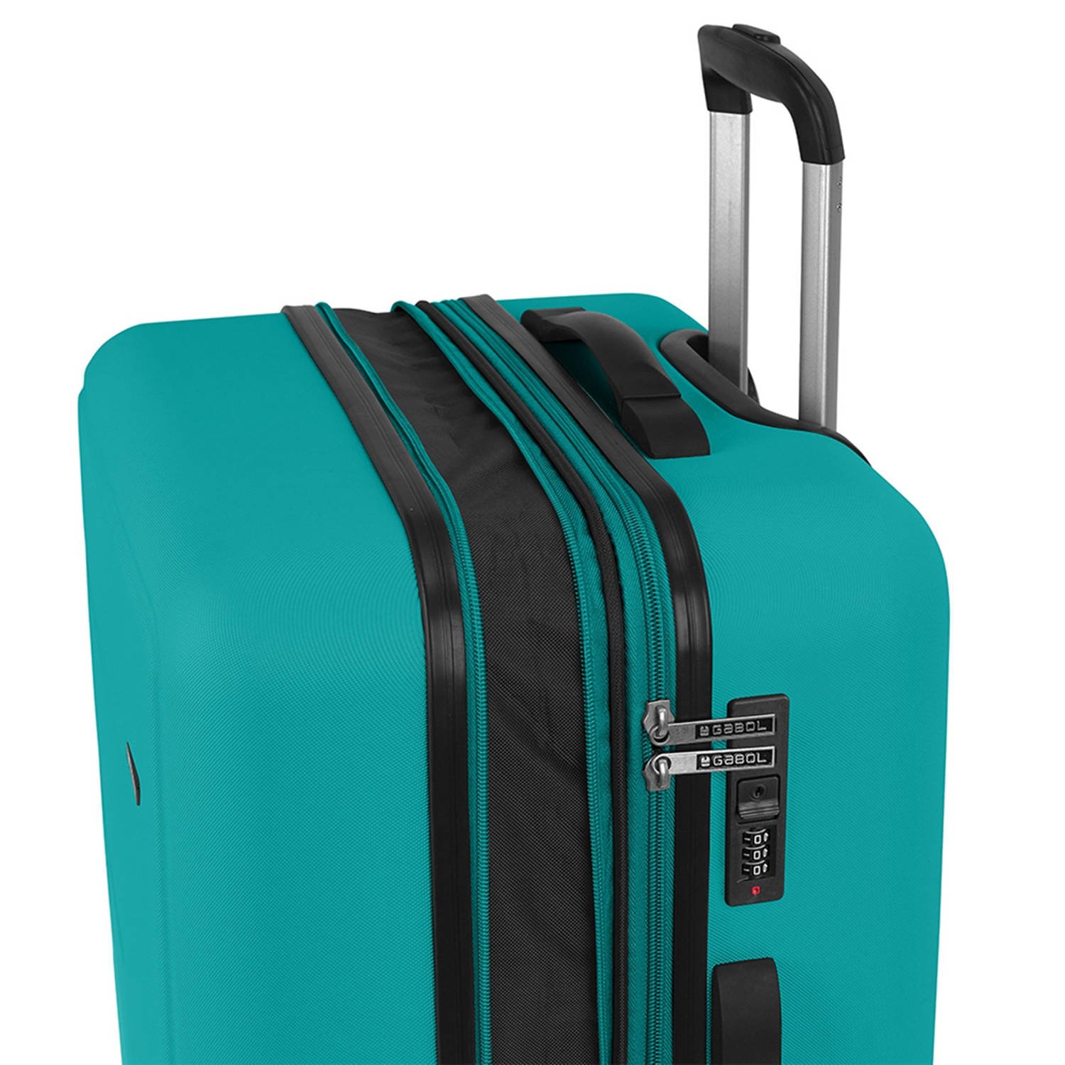 Gabol trolley Future 77 cm. Expandable turquoise