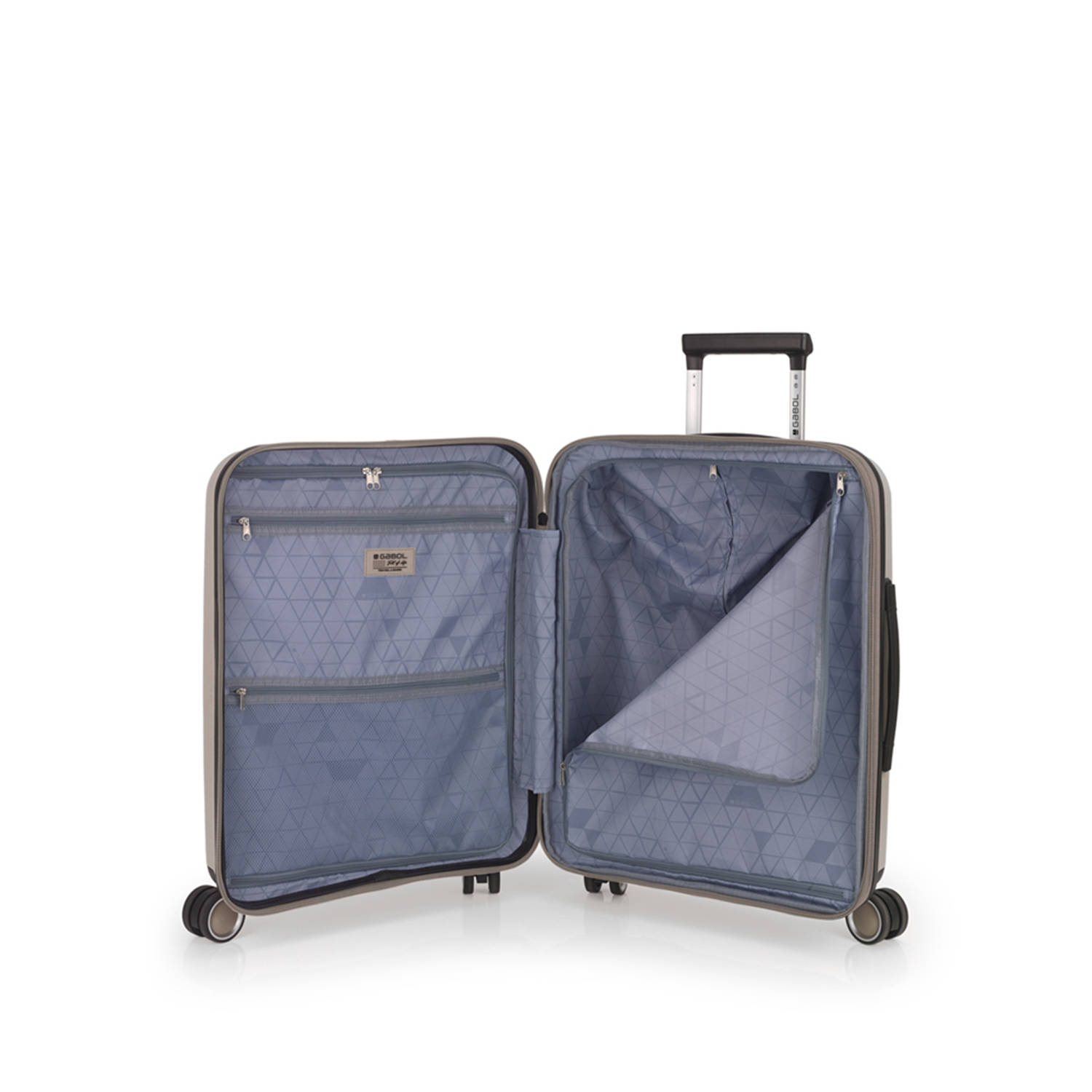 Gabol trolley Brooklyn 55 cm. Expandable beige