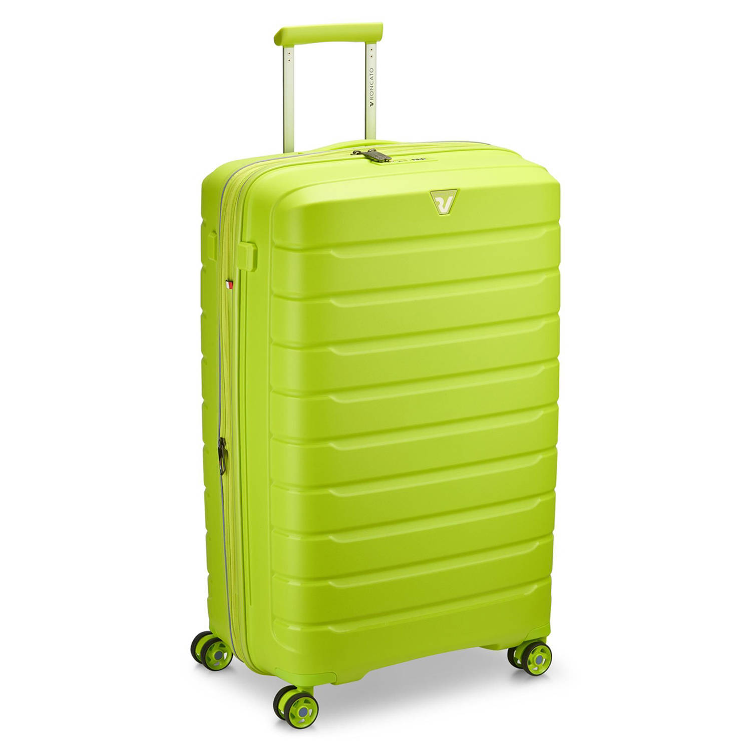 Roncato trolley B-Flying 78 cm. Expandable limegroen