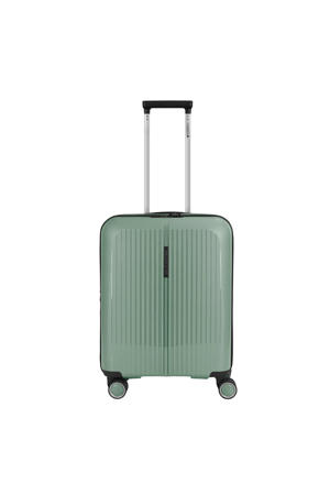 trolley Brooklyn 55 cm. Expandable mintgroen