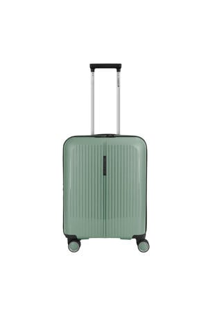 trolley Brooklyn 55 cm. Expandable mintgroen