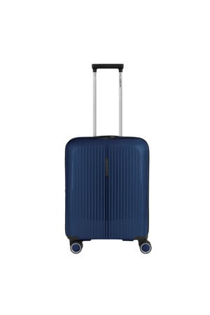 trolley Brooklyn 55 cm. Expandable donkerblauw