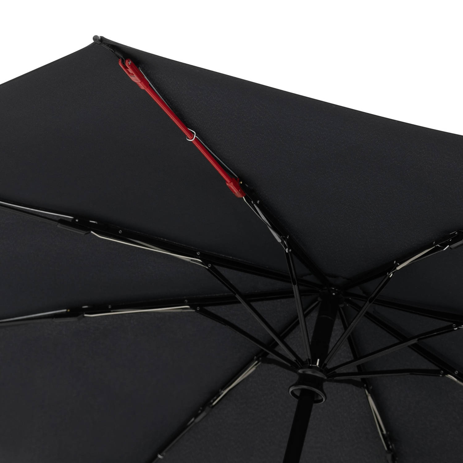 Knirps stormparaplu Shape Duomatic zwart