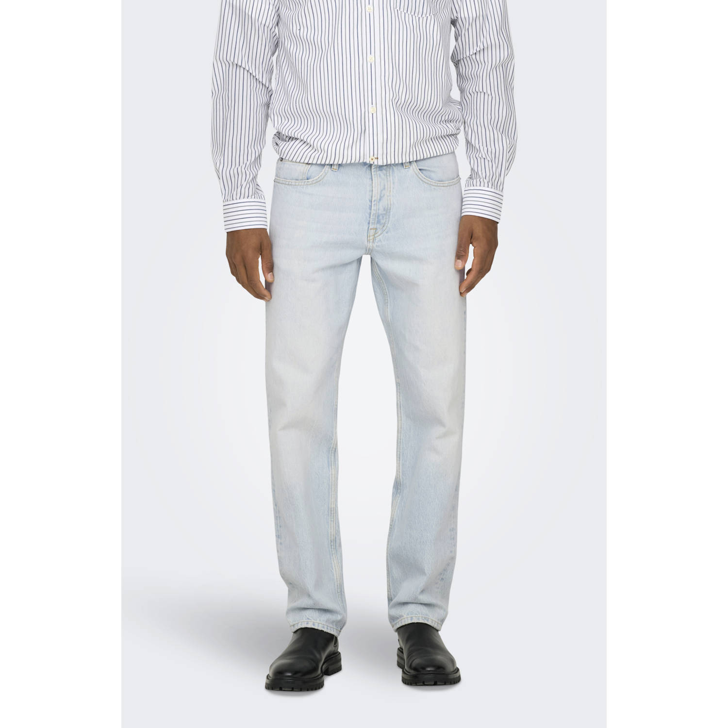 ONLY & SONS Regular fit jeans ONSEDGE STRAIGHT BROMO 0017 DOT DNM NOOS