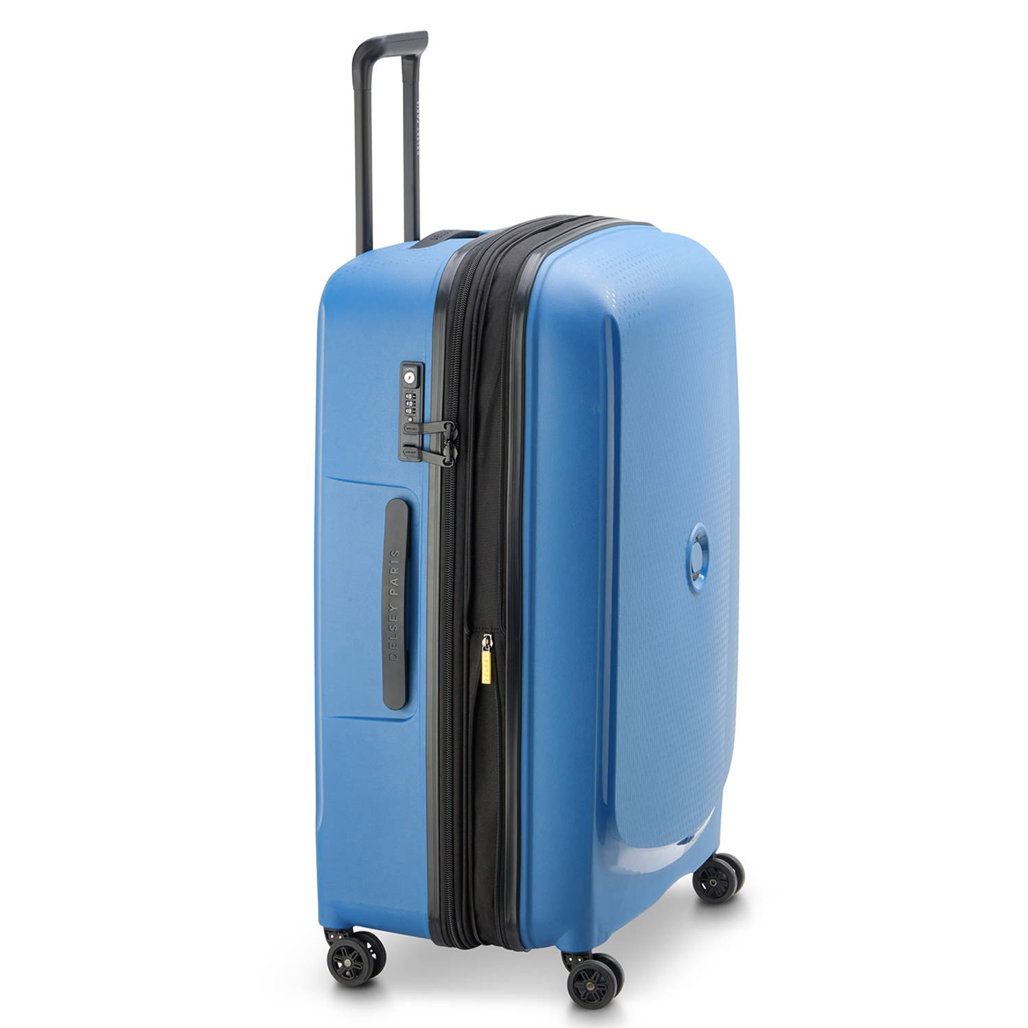 Delsey trolley Belmont Plus MR 76 cm. blauw