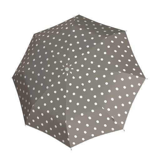 Knirps paraplu T.200 Medium Duomatic taupe afbeelding
