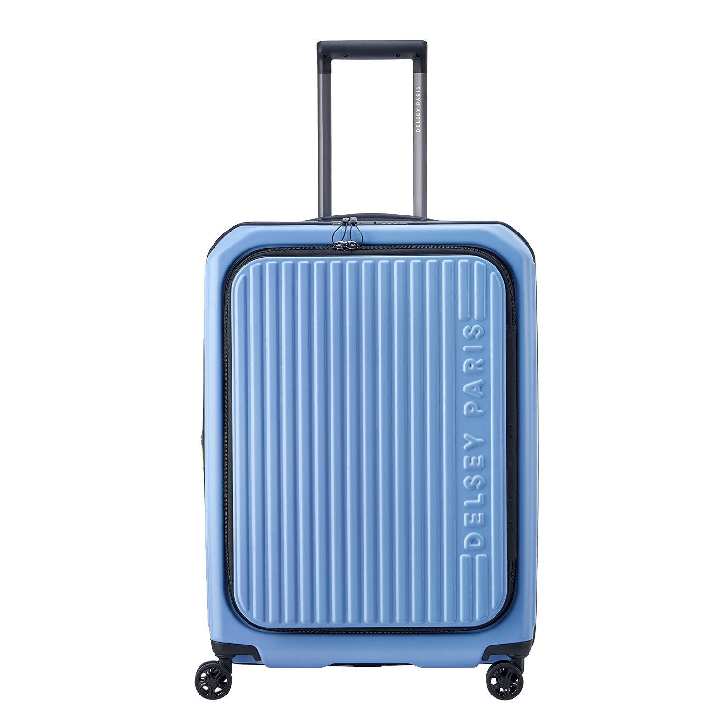 Delsey trolley Securitime Zip 65 cm. lichtblauw