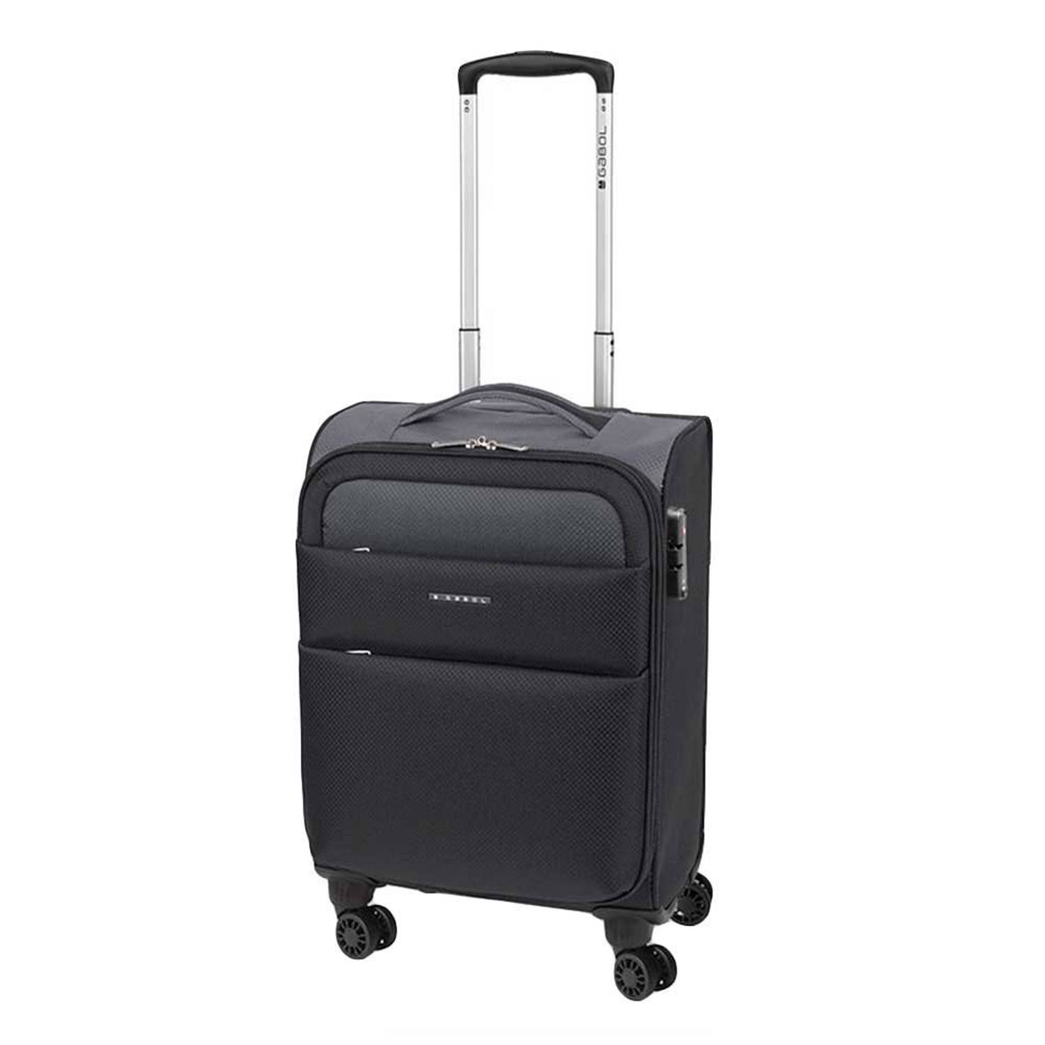 Gabol trolley Cloud 55 cm. zwart