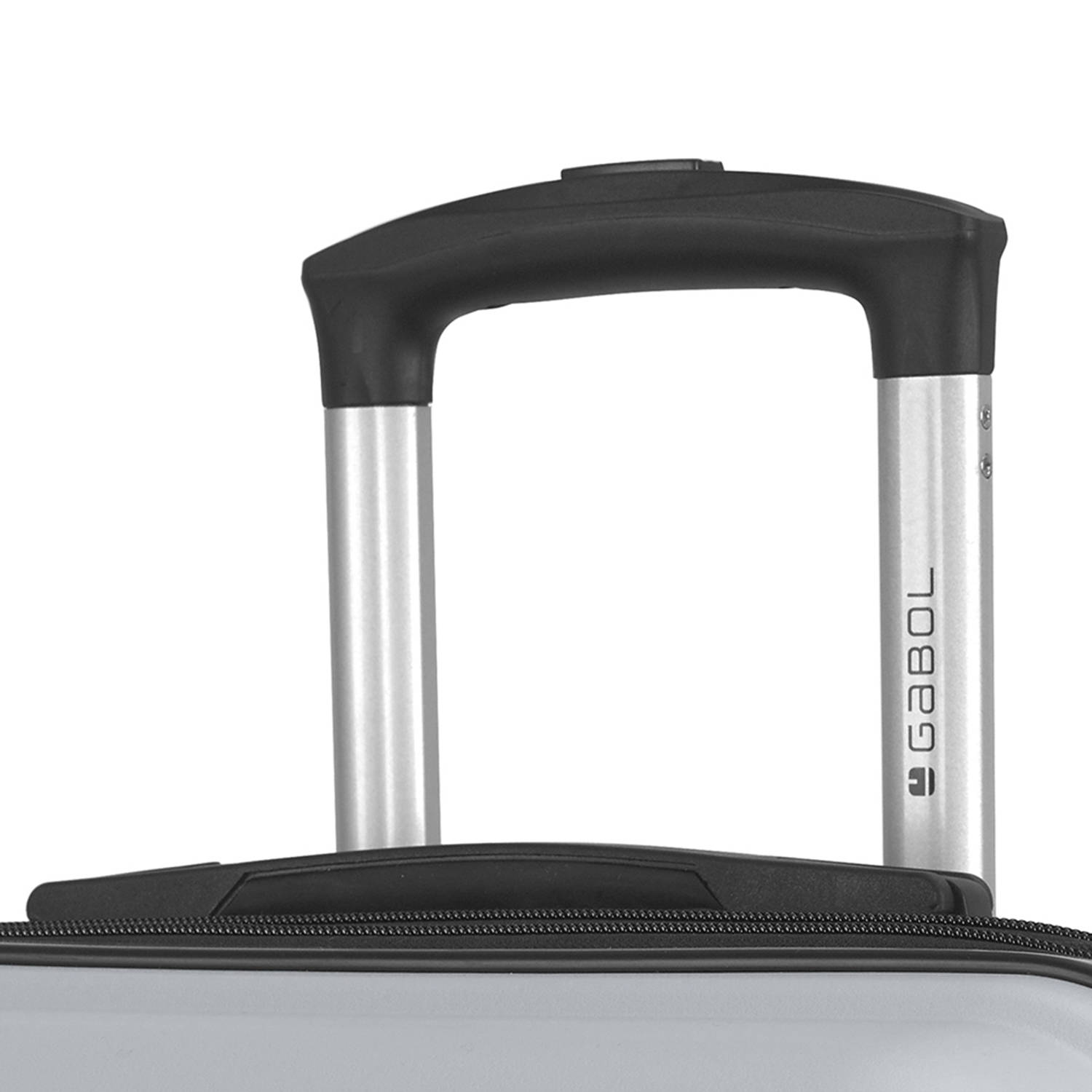 Gabol trolley Uyiko 55 cm. zilverkleurig