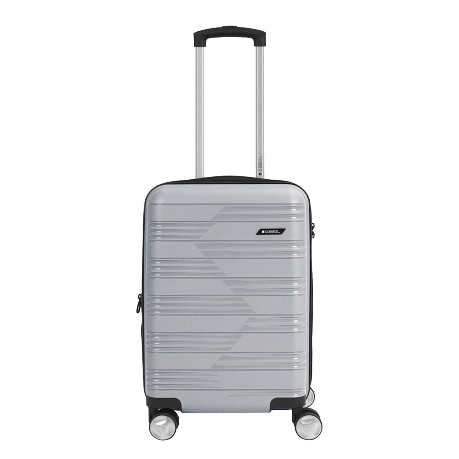 Gabol trolley Uyiko 55 cm. zilverkleurig