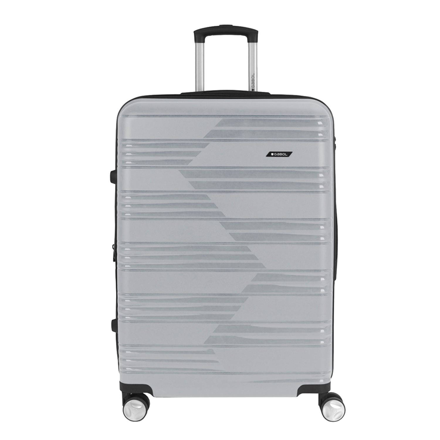 Gabol trolley Uyiko 76 cm. zilverkleurig