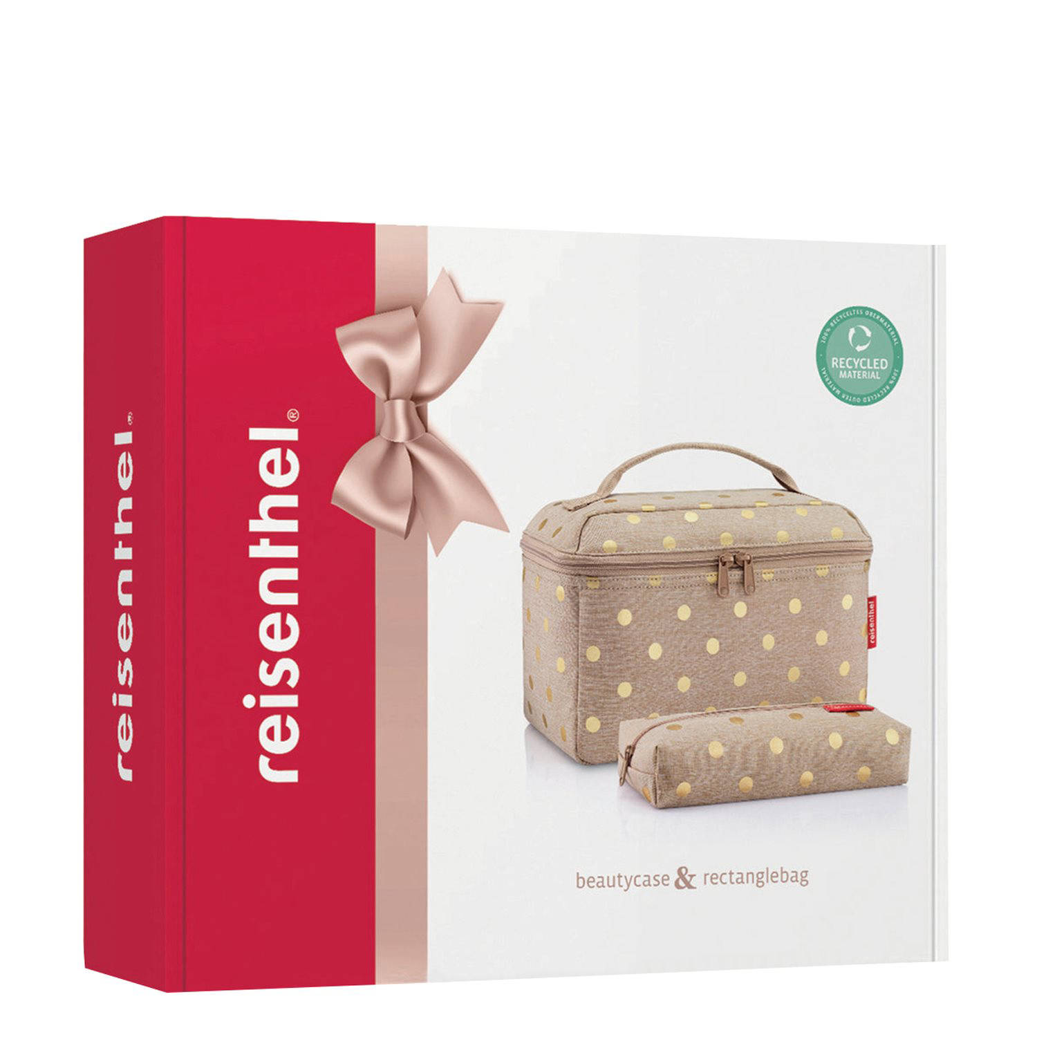 Reisenthel toilettas Beautycase Giftset lichtbruin