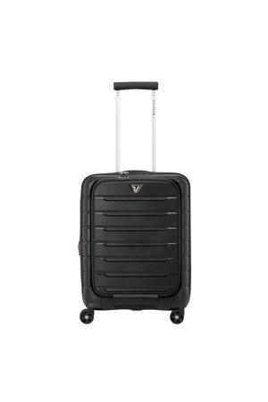 trolley B-Flying 55 cm. Front Pocket zwart