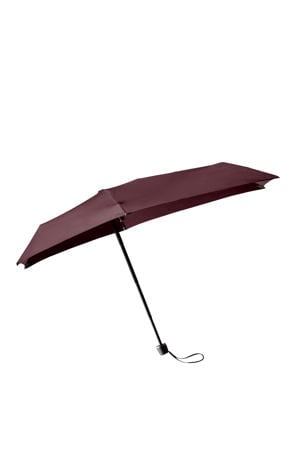 stormparaplu Micro Foldable bordeauxrood