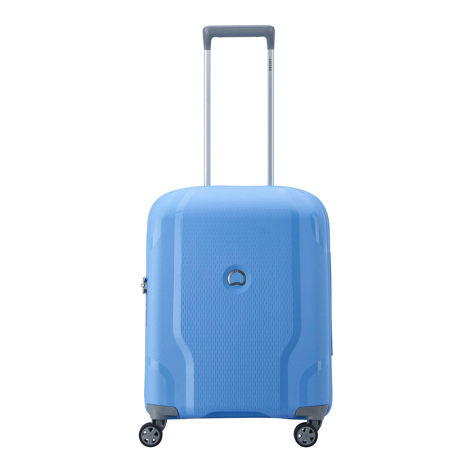 Delsey trolley Clavel 55 cm. lichtblauw