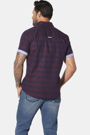 thumbnail: Jan Vanderstorm casual overhemd donkerrood