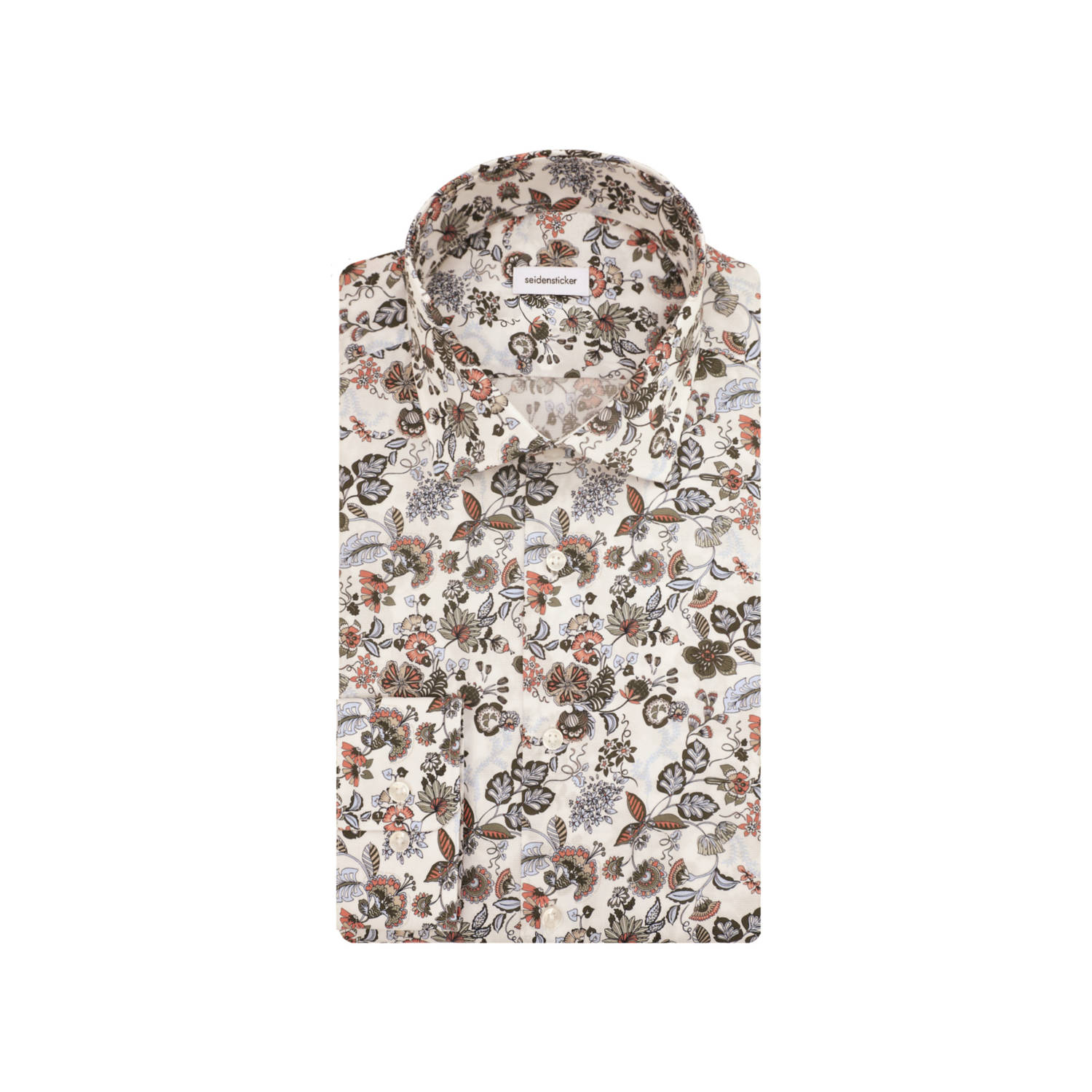Seidensticker casual overhemd multi