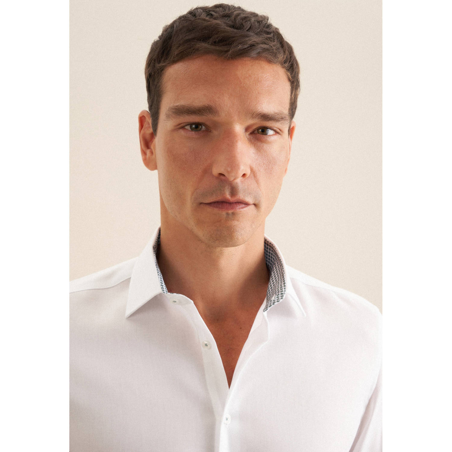 Seidensticker zakelijk overhemd wit