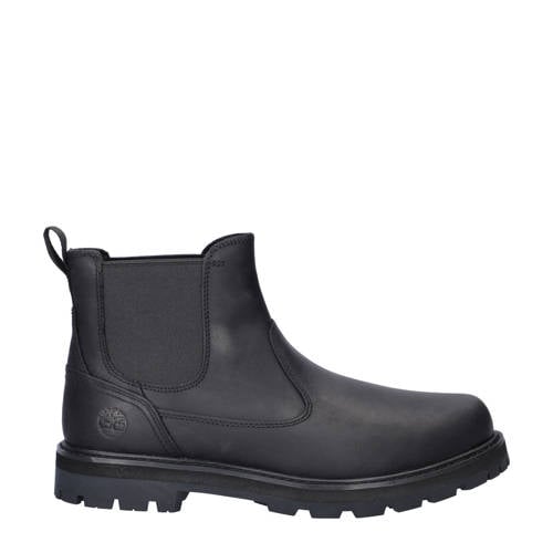 Timberland nubuck chelsea boots zwart