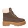Timberland Stone Street gevoerde nubuck veterboots bruin