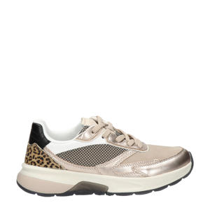 Rolling Soft  leren sneakers beige