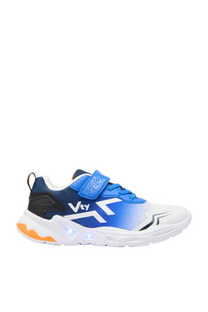 sneakers met lichtjes blauw
