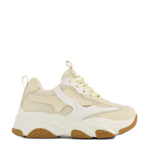 chunky sneakers beige