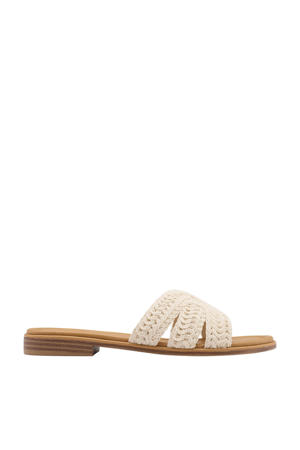 slippers ecru