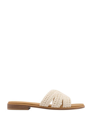 slippers ecru