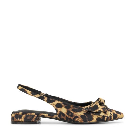 zwarte slingback loafers dames