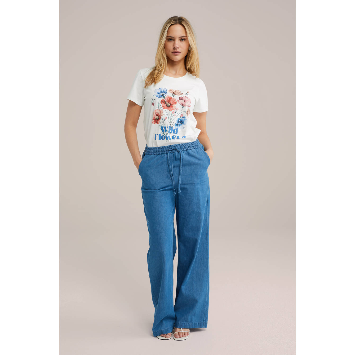 WE Fashion T-shirt wit