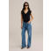 WE Fashion mouwloze top zwart