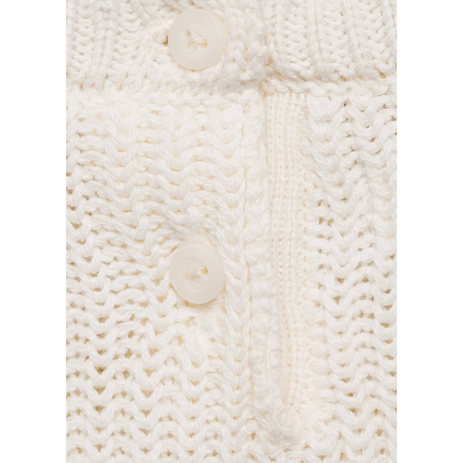 Mango Kids trui beige gebreid