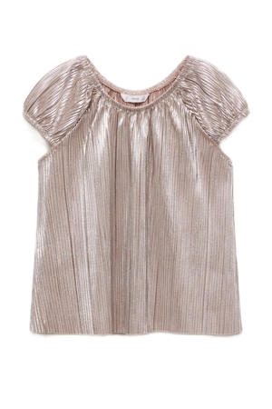 blousetop zilver