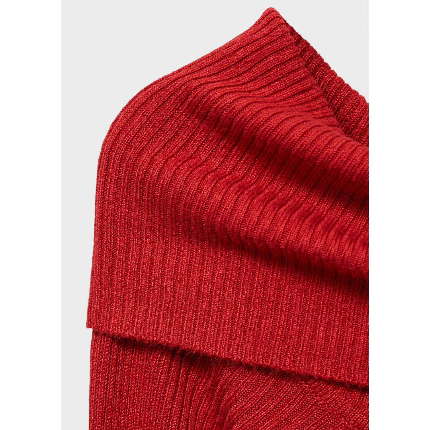 MANGO TEEN trui rood fijn gebreid