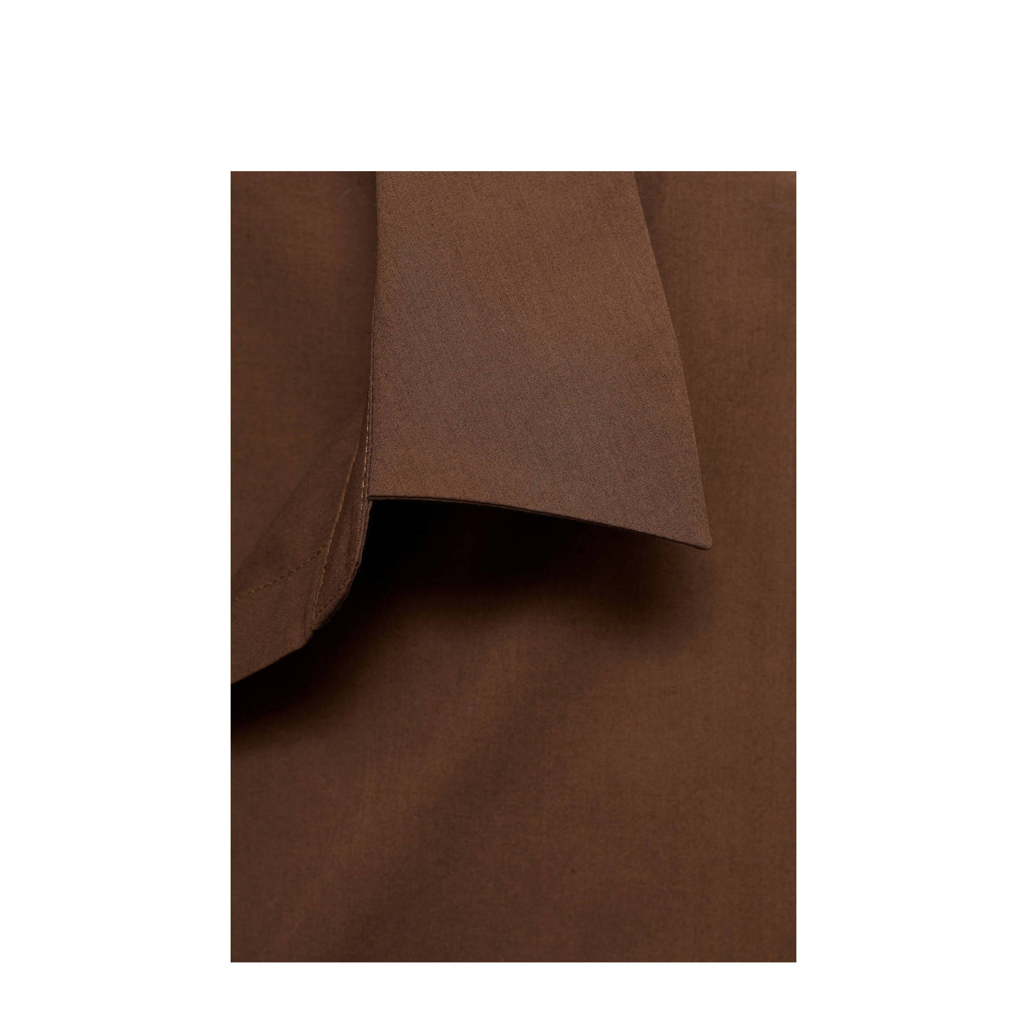 Mango blouse bruin