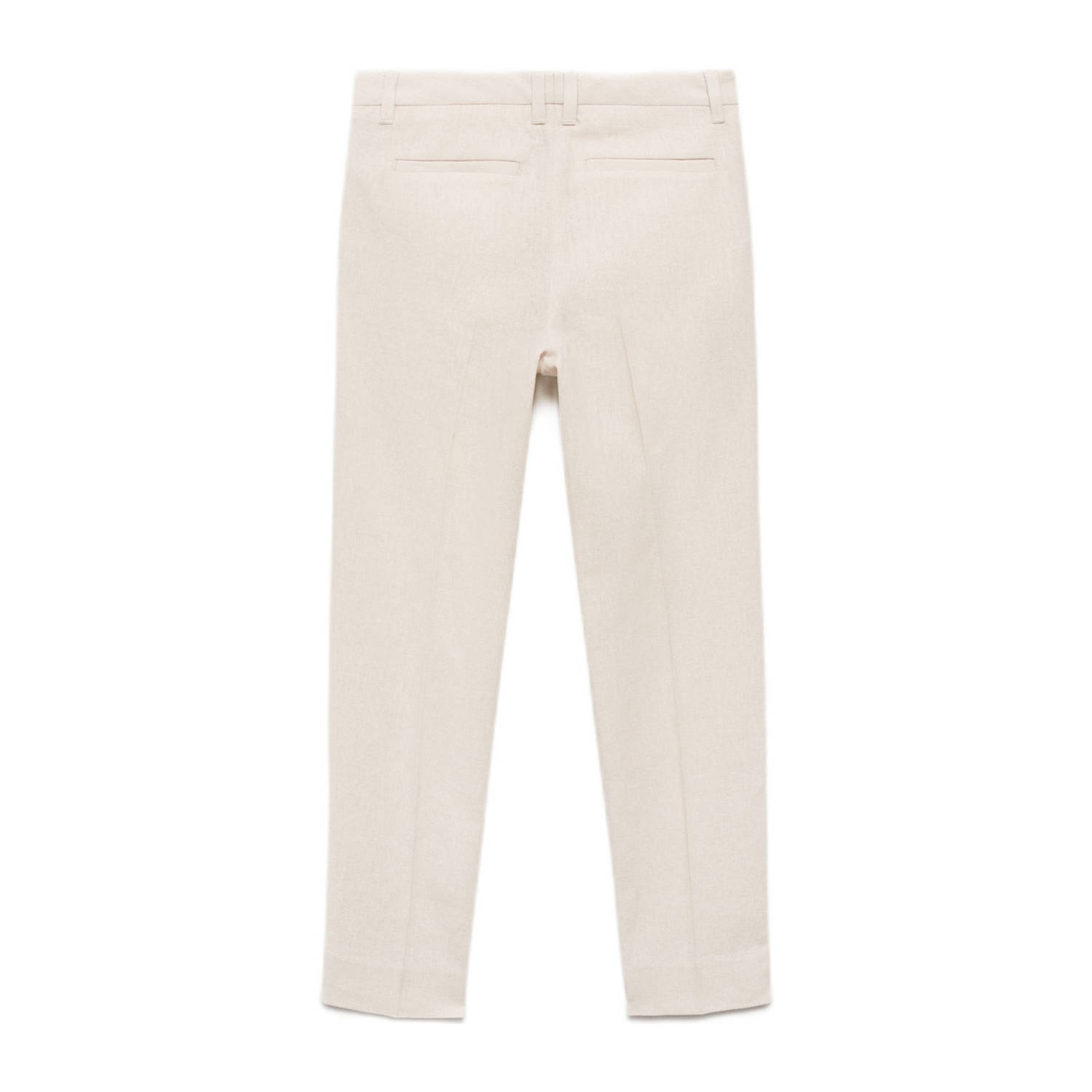 Mango Kids regular pantalon beige